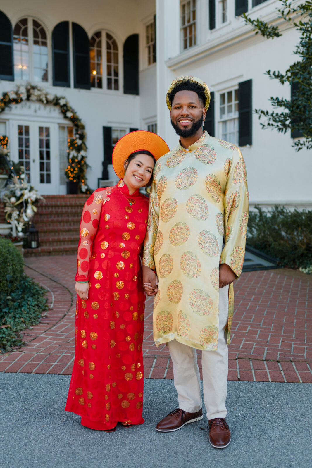 Vietnamese Tea Ceremony, Bride & Groom, Rosemont Manor, Emily Mar Photography