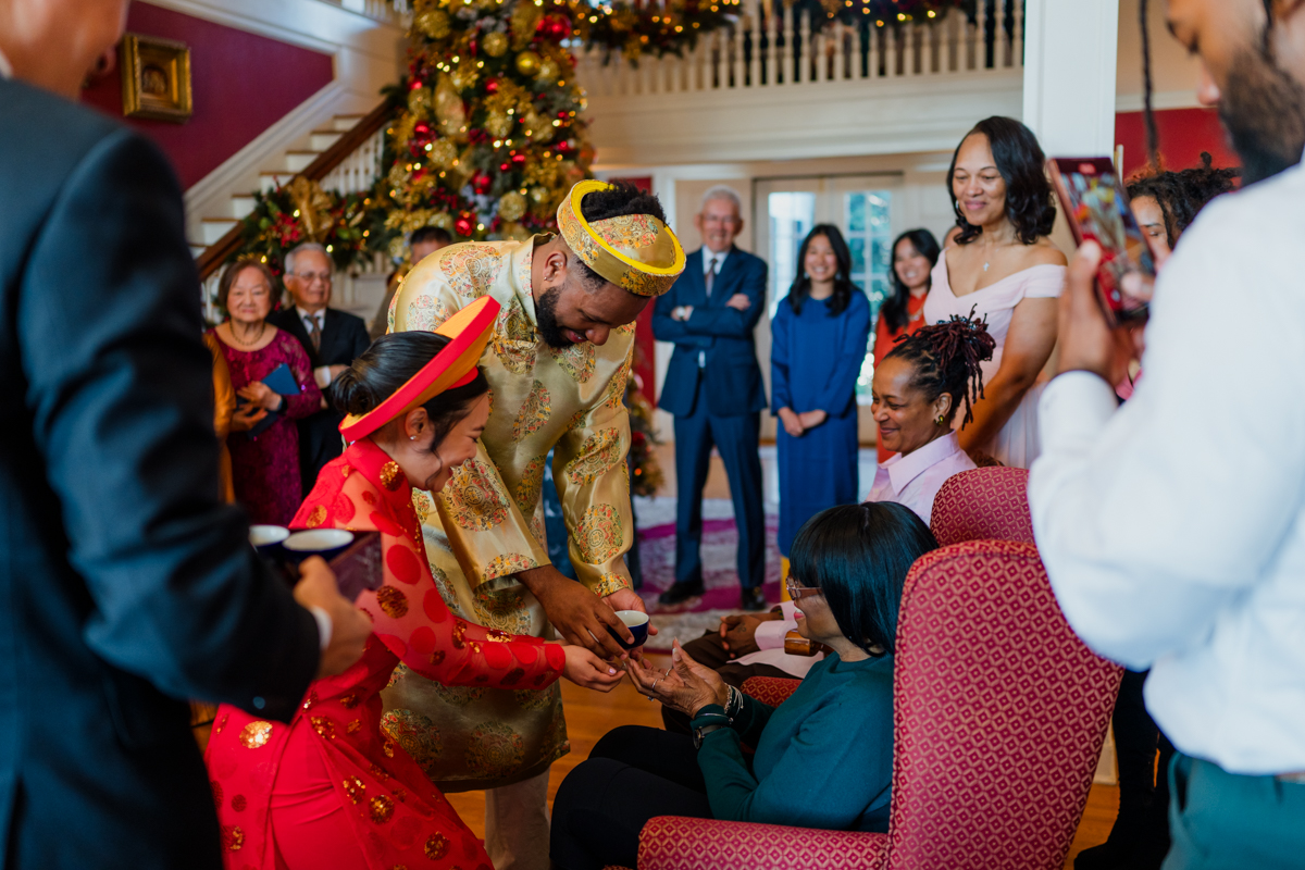 Vietnamese Tea Ceremony at Rosemont Manor, Emily Mar Photography