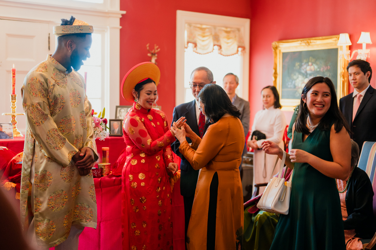 Vietnamese Tea Ceremony at Rosemont Manor, Emily Mar Photography