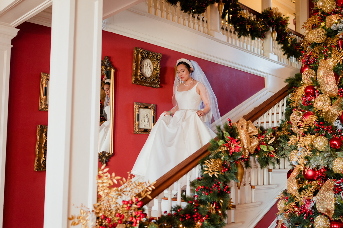 First Look, Rosemont Manor, Emily Mar Photography