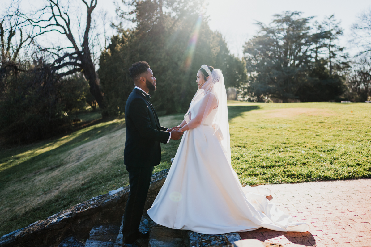 First Look, Rosemont Manor, Emily Mar Photography