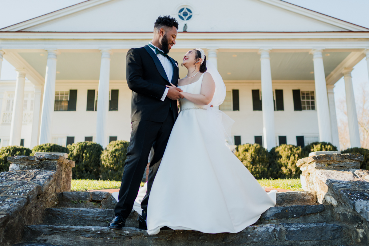 First Look, Rosemont Manor, Emily Mar Photography