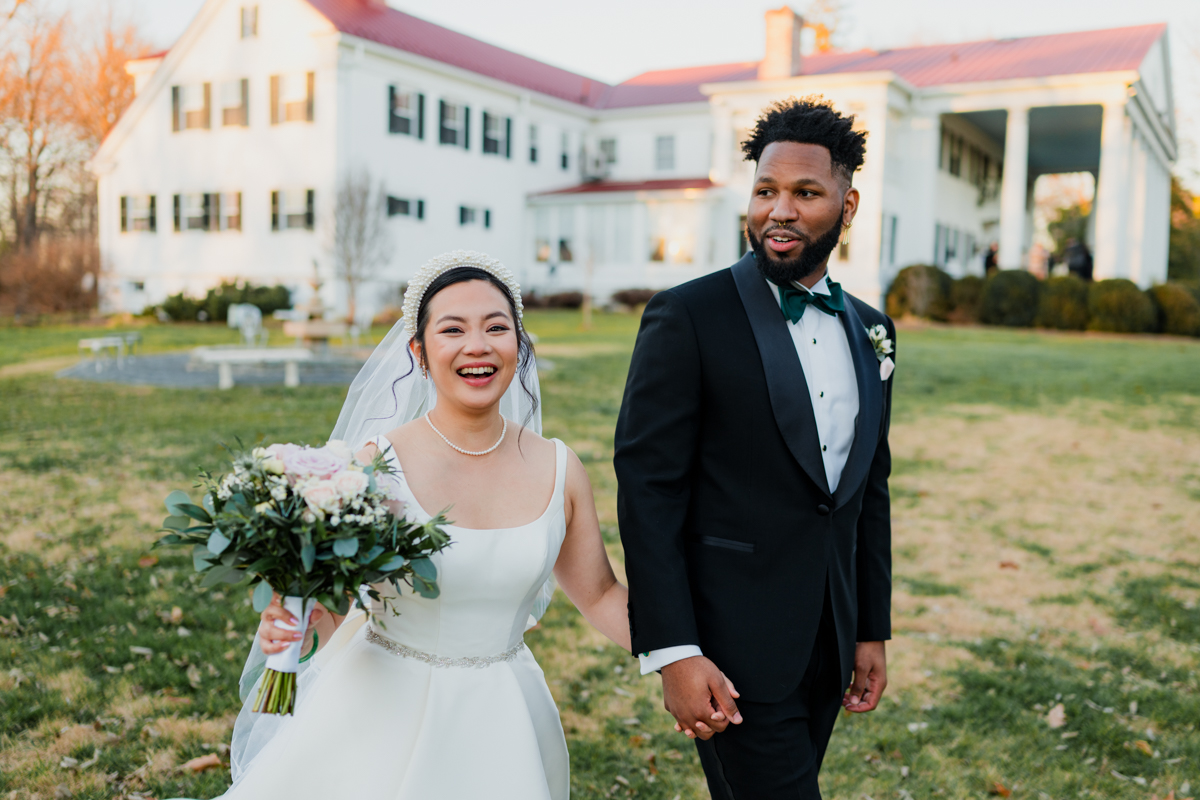 Bride & Groom Portraits, Rosemont Manor, Emily Mar Photography