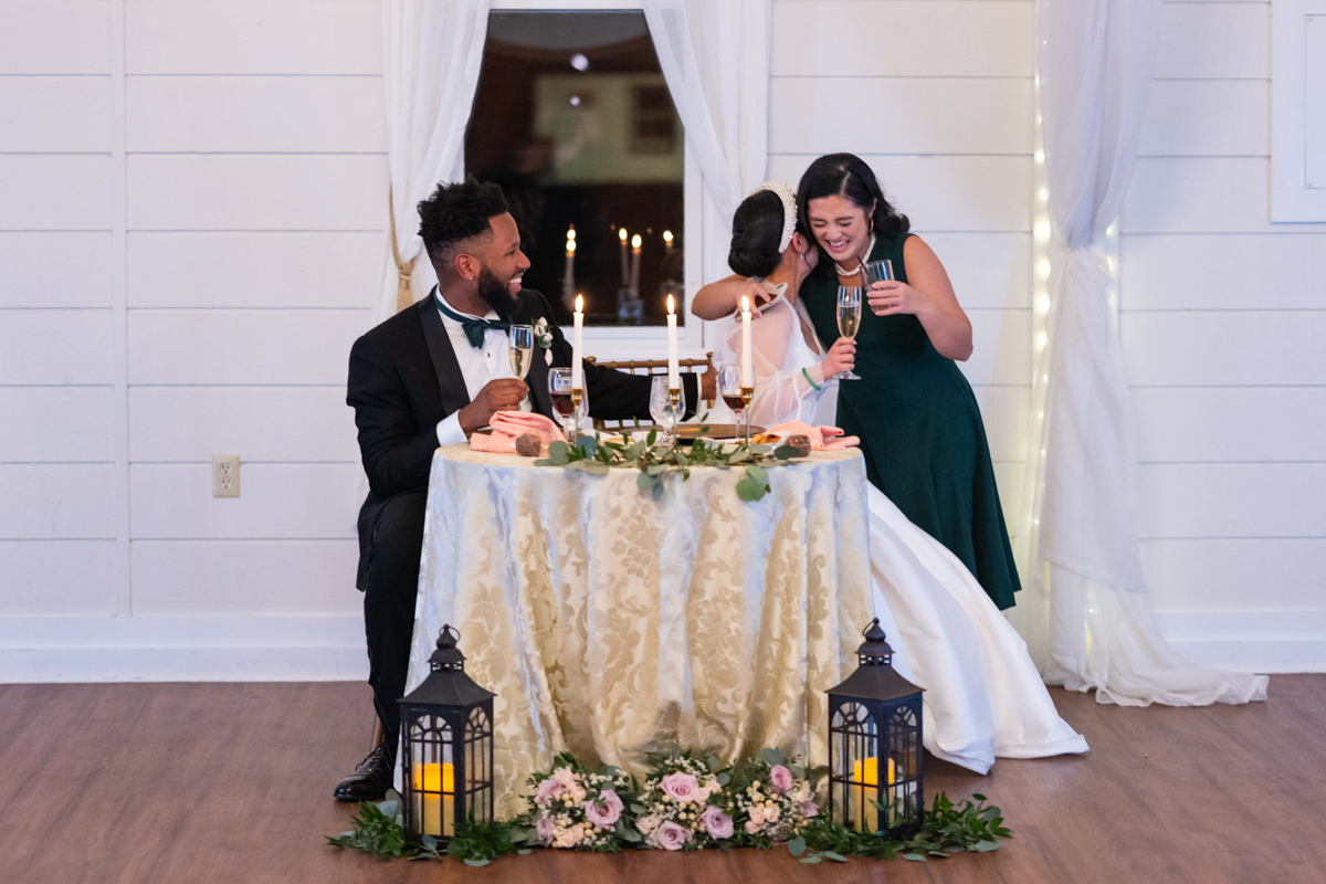 Maid of Honor Speech, Wedding Reception, Rosemont Manor, Emily Mar Photography