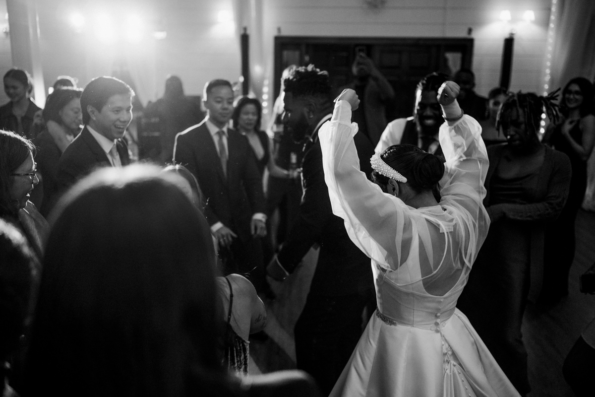 Dancing, Wedding Reception, Rosemont Manor, Emily Mar Photography