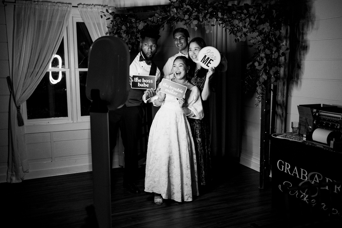 Photo Booth, Wedding Reception, Rosemont Manor, Emily Mar Photography