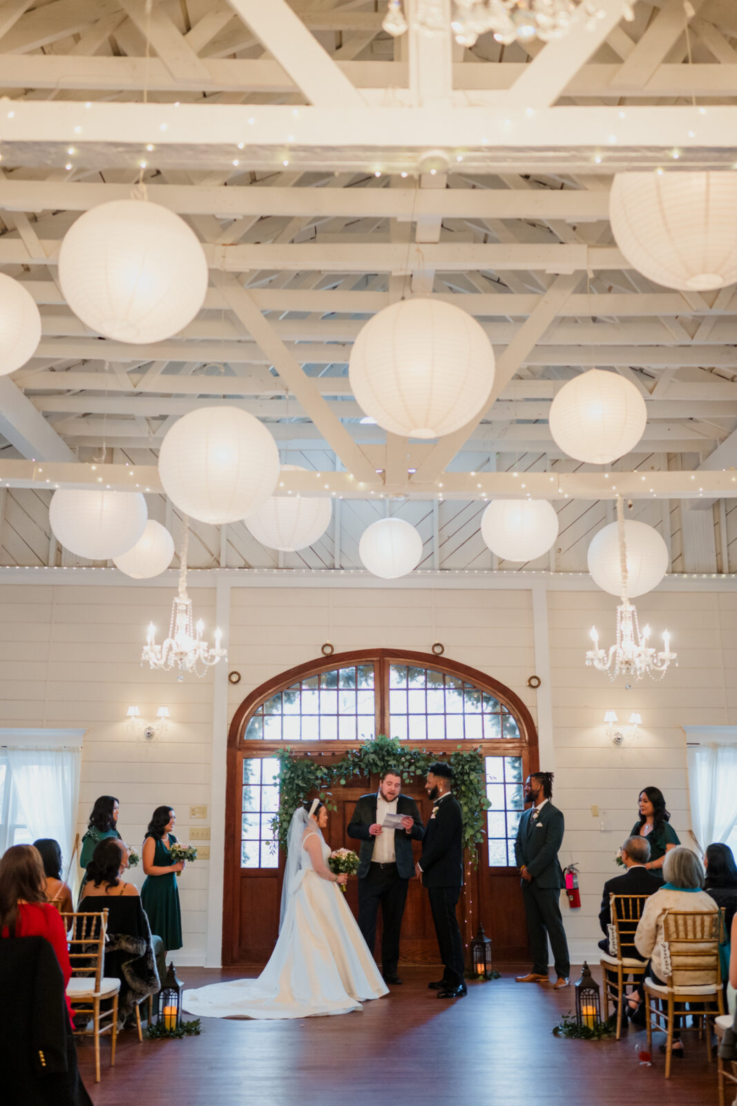 Wedding Ceremony, Rosemont Manor, Emily Mar Photography