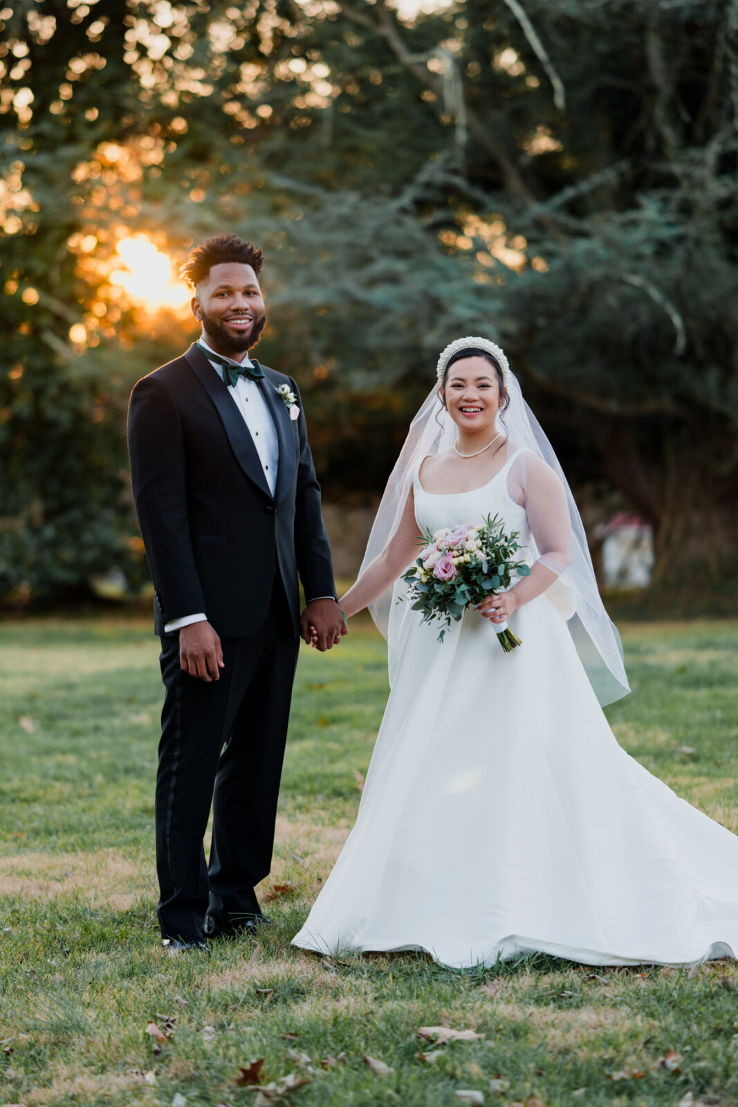 Bride & Groom Portrait, Rosemont Manor, Emily Mar Photography